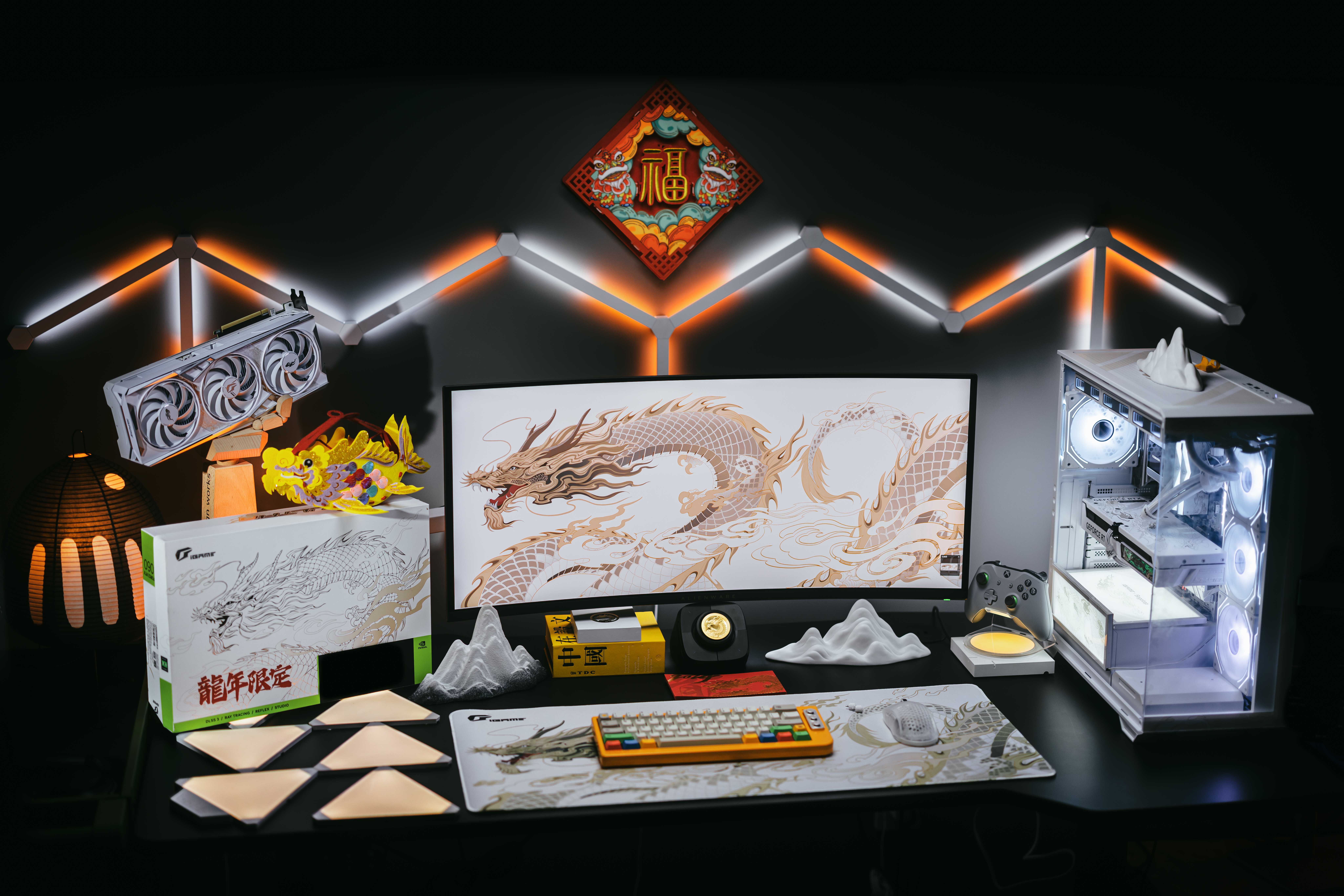 iGame龙年显卡！Ai时代下的中国风桌搭新境界