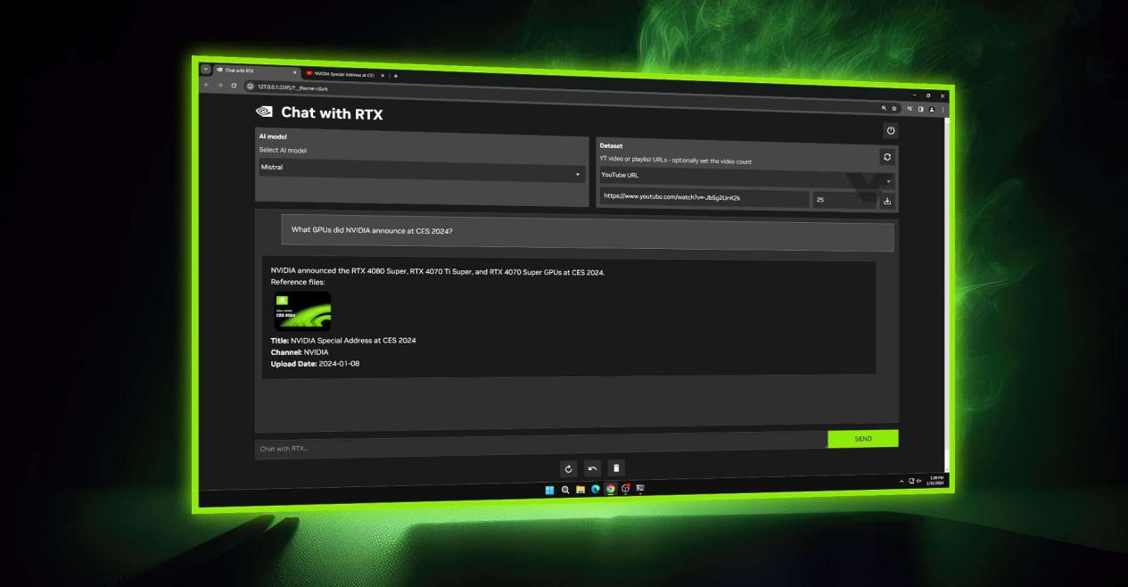 ChatRTX大更新，新增图片搜索和语音交互！