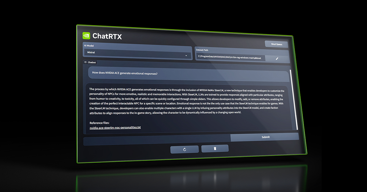 ChatRTX大更新，新增图片搜索和语音交互！