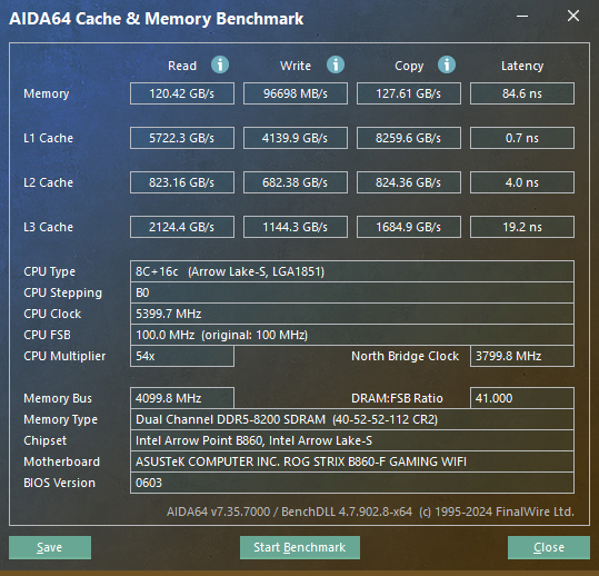 ROG STRIX B860-F主板评测：酷睿Ultra 200S新座驾