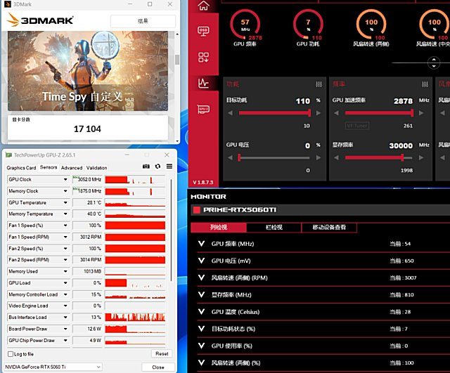 3A光追游戏帧率翻倍！华硕PRIME RTX5060 Ti显卡！