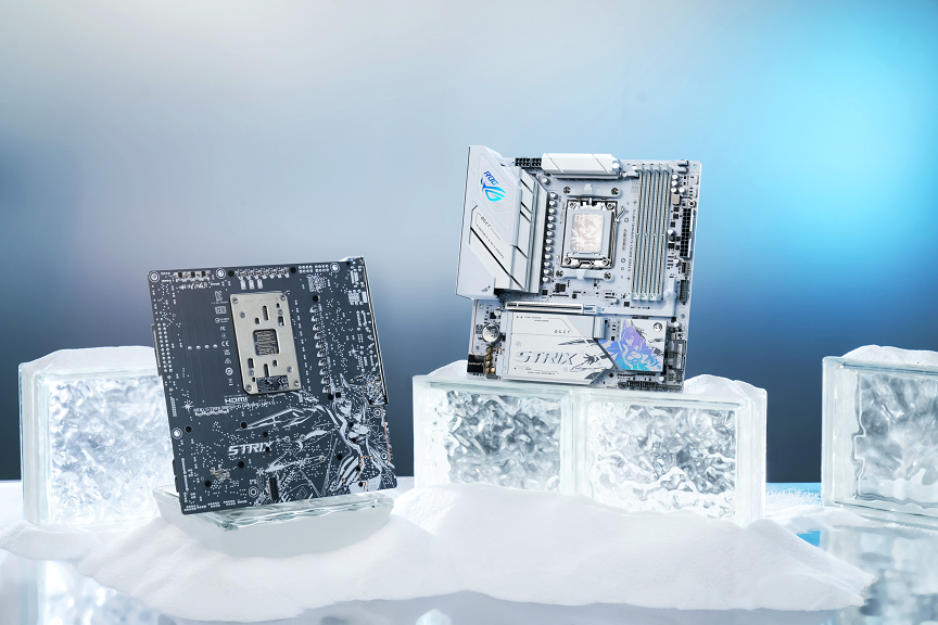 超至DDR5-8500 华硕ROG B850小吹雪主板战力非凡