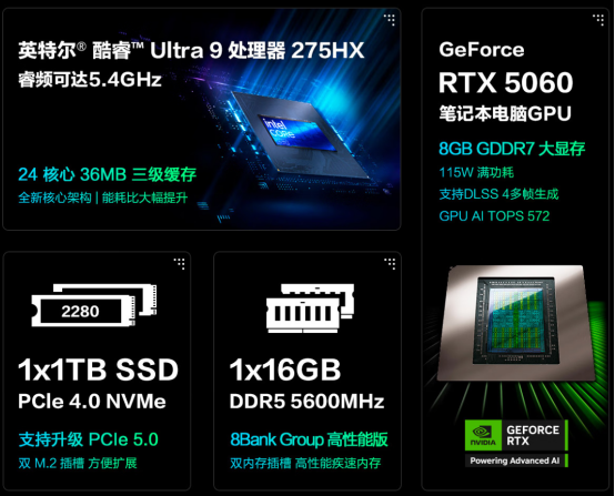 华硕商城年中大促 购华硕天选6 Pro享3+3延保权益+键鼠套装
