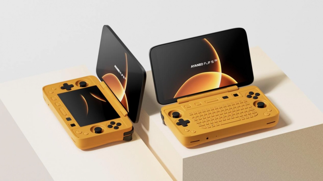 AYANEO FLIP 1S DS & KB 正式发布,旗舰翻盖掌机体验全维度进化 副本