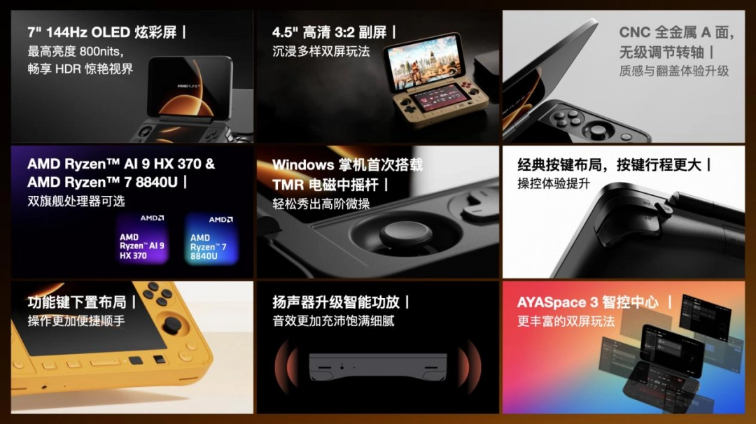 AYANEO FLIP 1S DS & KB 正式发布,旗舰翻盖掌机体验全维度进化 副本