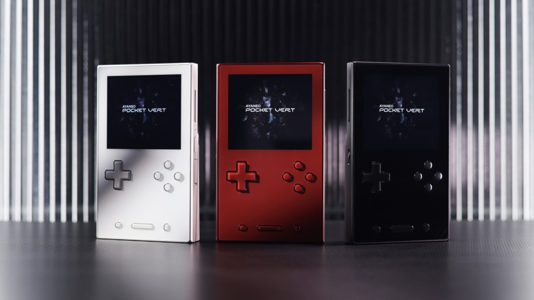 为竖版复古掌机发烧友打造的顶级玩物，AYANEO Pocket VERT 正式亮相