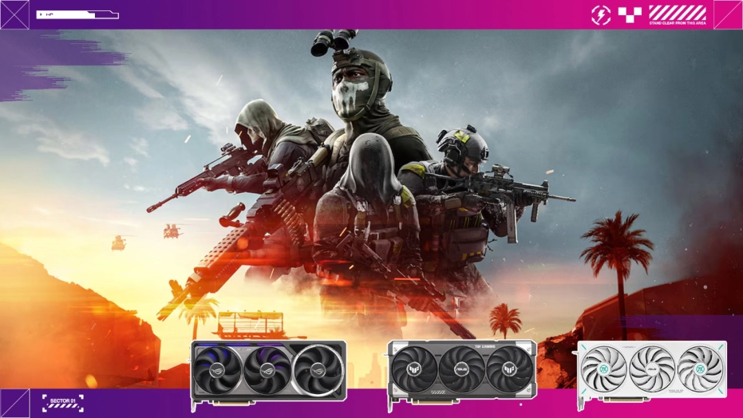 《战地6》免费周开启！华硕RTX50系显卡DLSS4加持高帧体验！