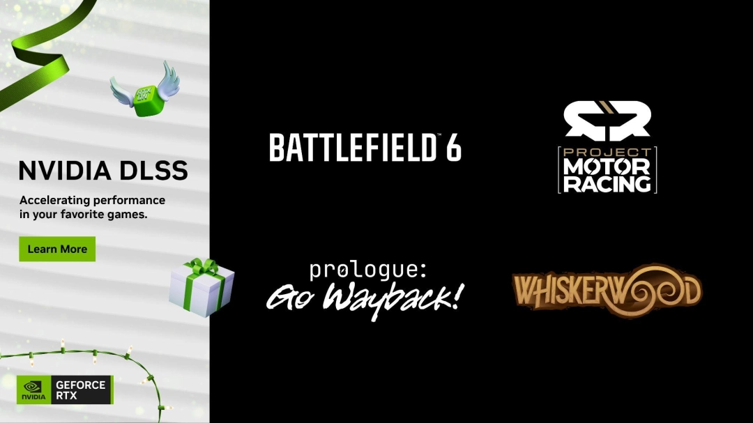 Project Motor Racing、《序章：重返往昔》等游戏支持DLSS 4