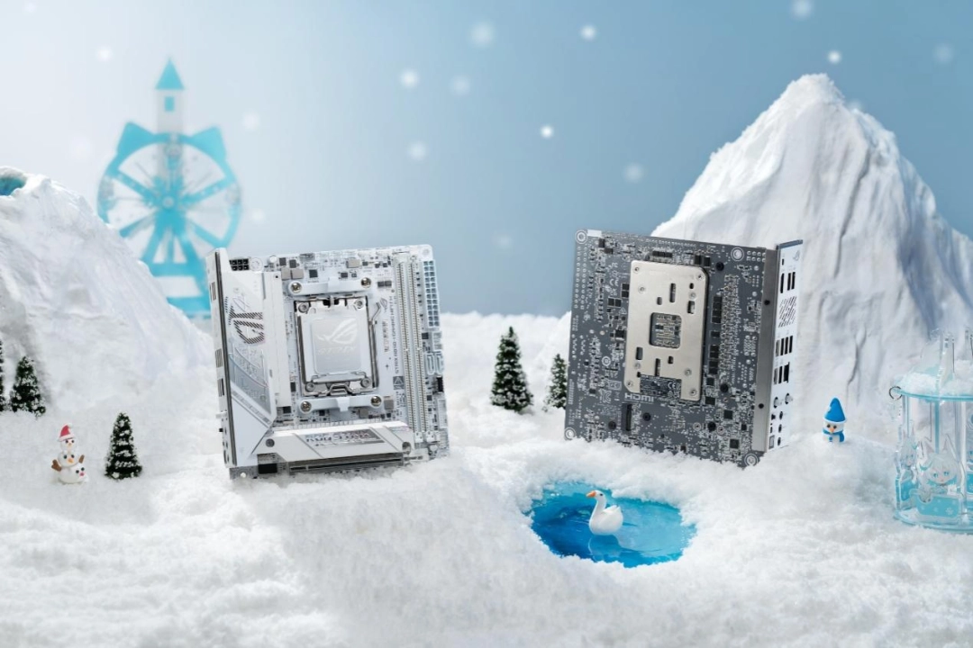 华硕ROG B850迷你吹雪主板双12开售 纯白小钢炮