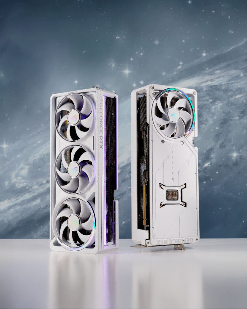 圣诞愿望“帧”能实现！华硕RTX50 WHITE系列显卡