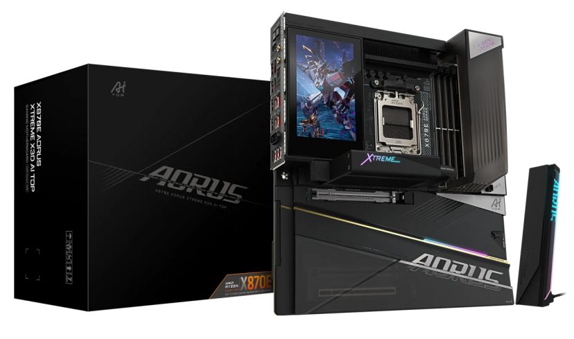 专为X3D处理器打造，技嘉X870E X3D系列主板全面上线