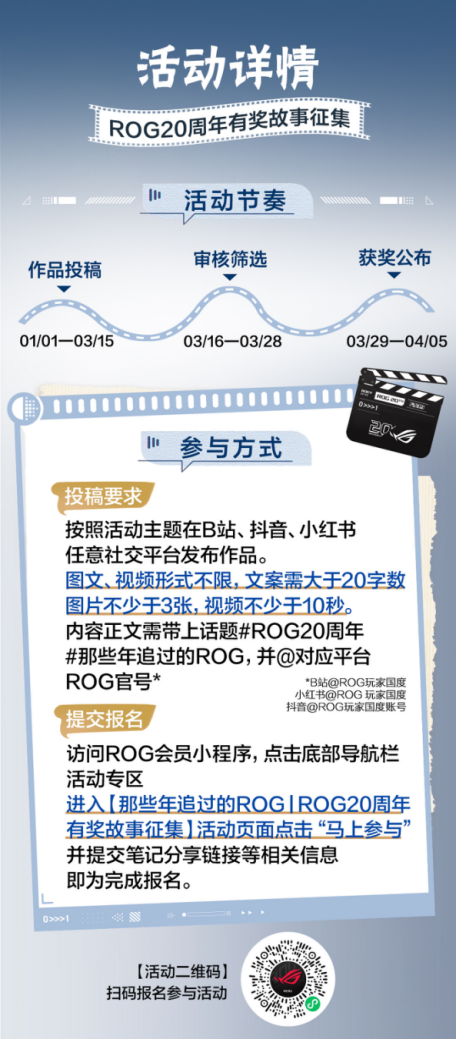 ROG20周年有奖征集 ROG主板新品亮相CES2026