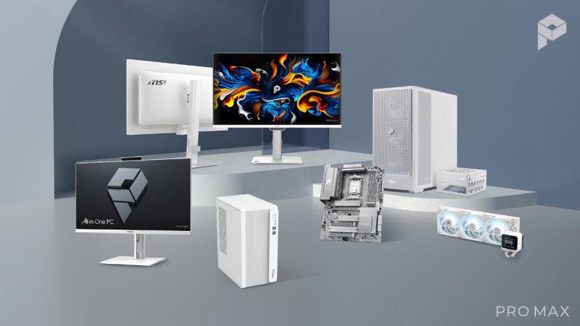 微星发布全新PRO MAX系列，将日常工作效率推向可能之巅