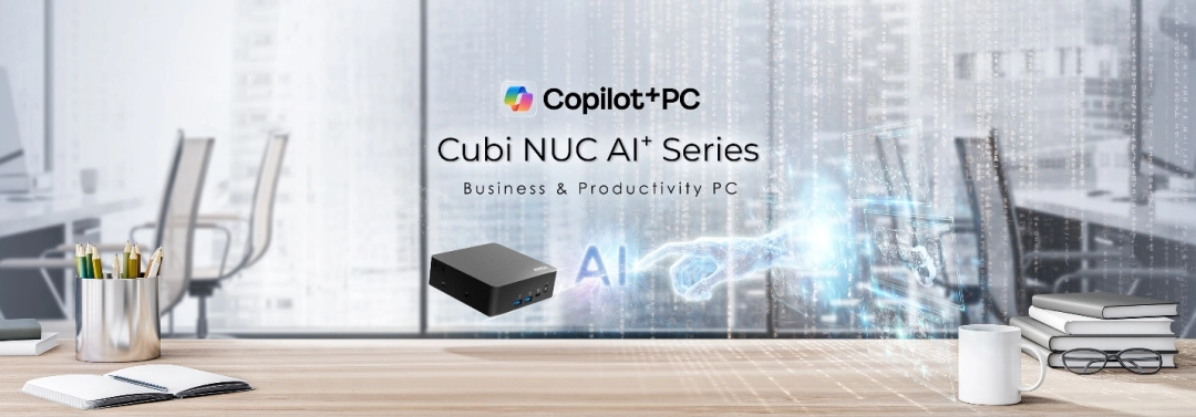 微星2026CES发布Cubi NUC AI+3MG：面向AI驱动未来的超紧凑型Copilot+电脑