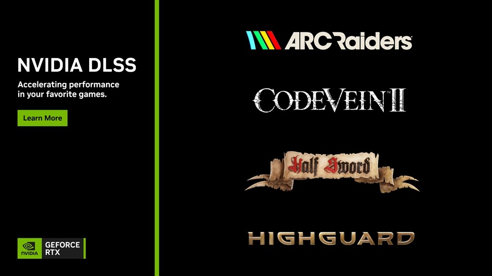 Remix Logic 现已推出，DLSS 加速，ARC Raiders：Headwinds 更新