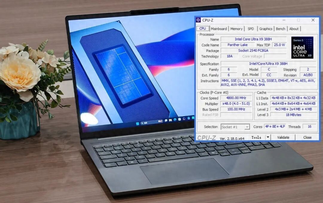 超能打 超长续航 还超安静! 酷睿Ultra X9 388H创造三大奇迹