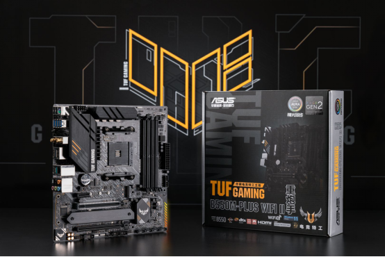 5500X3D装机首选华硕B550重炮手WIFI二代主板