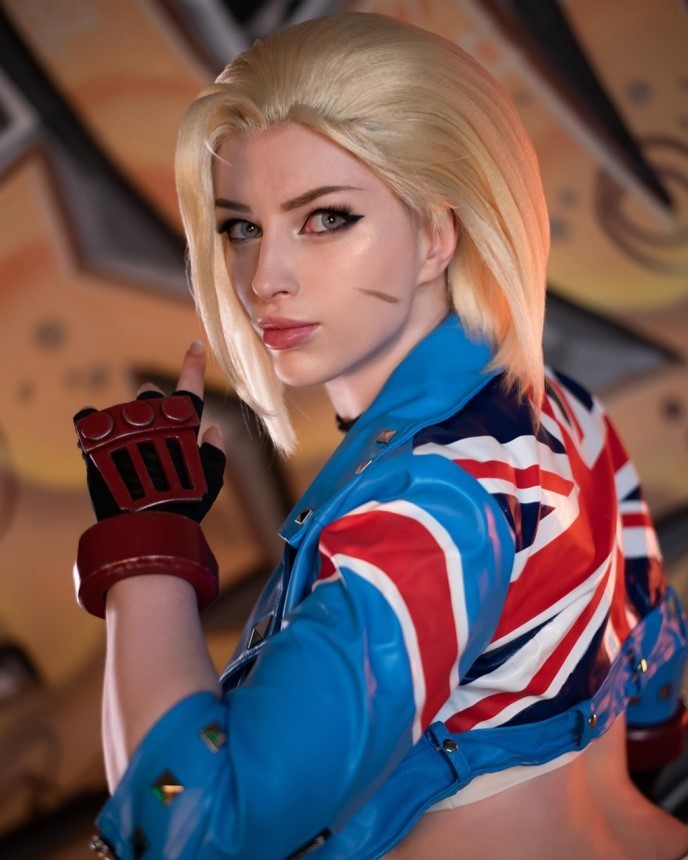  Russian Spice Girl Cos "Street Fighter 6" Jamie Metu is sexy and hot