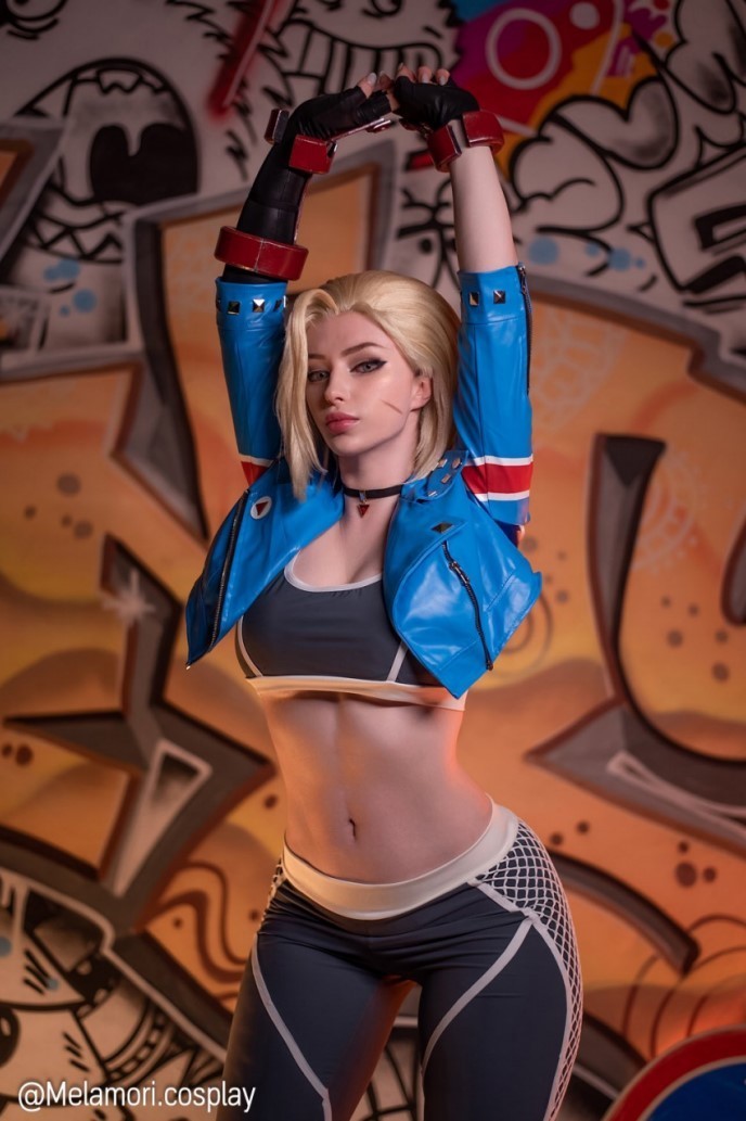  Russian Spice Girl Cos "Street Fighter 6" Jamie Metu is sexy and hot