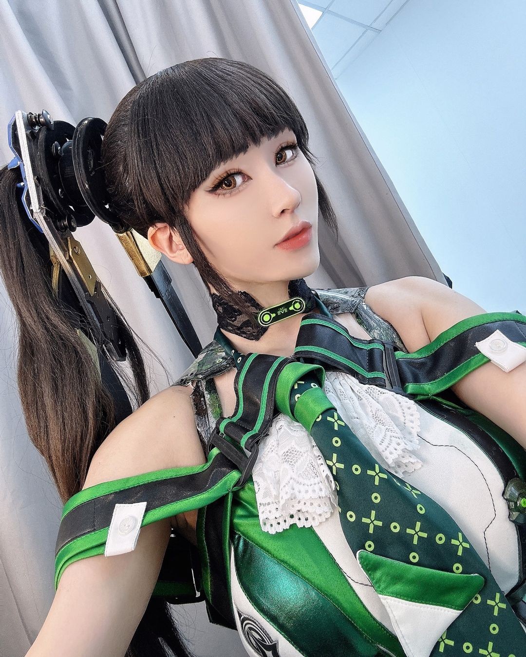  Beautiful photos of Indonesia's famous Coser Larissa: proud figure can't hide sexy beauty