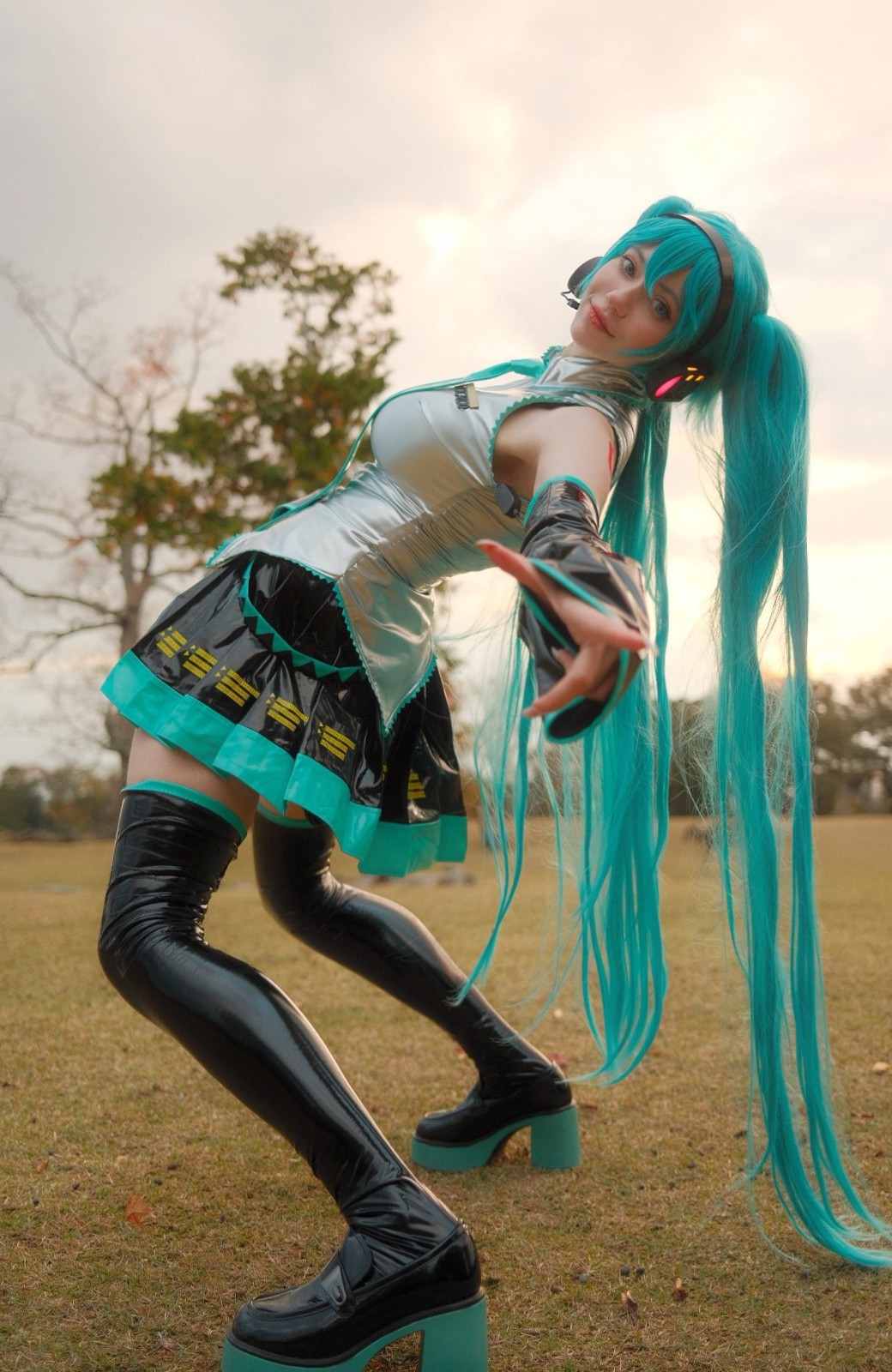 俄罗斯美女Cos泳装蒂法 性感好身材呼之欲出！