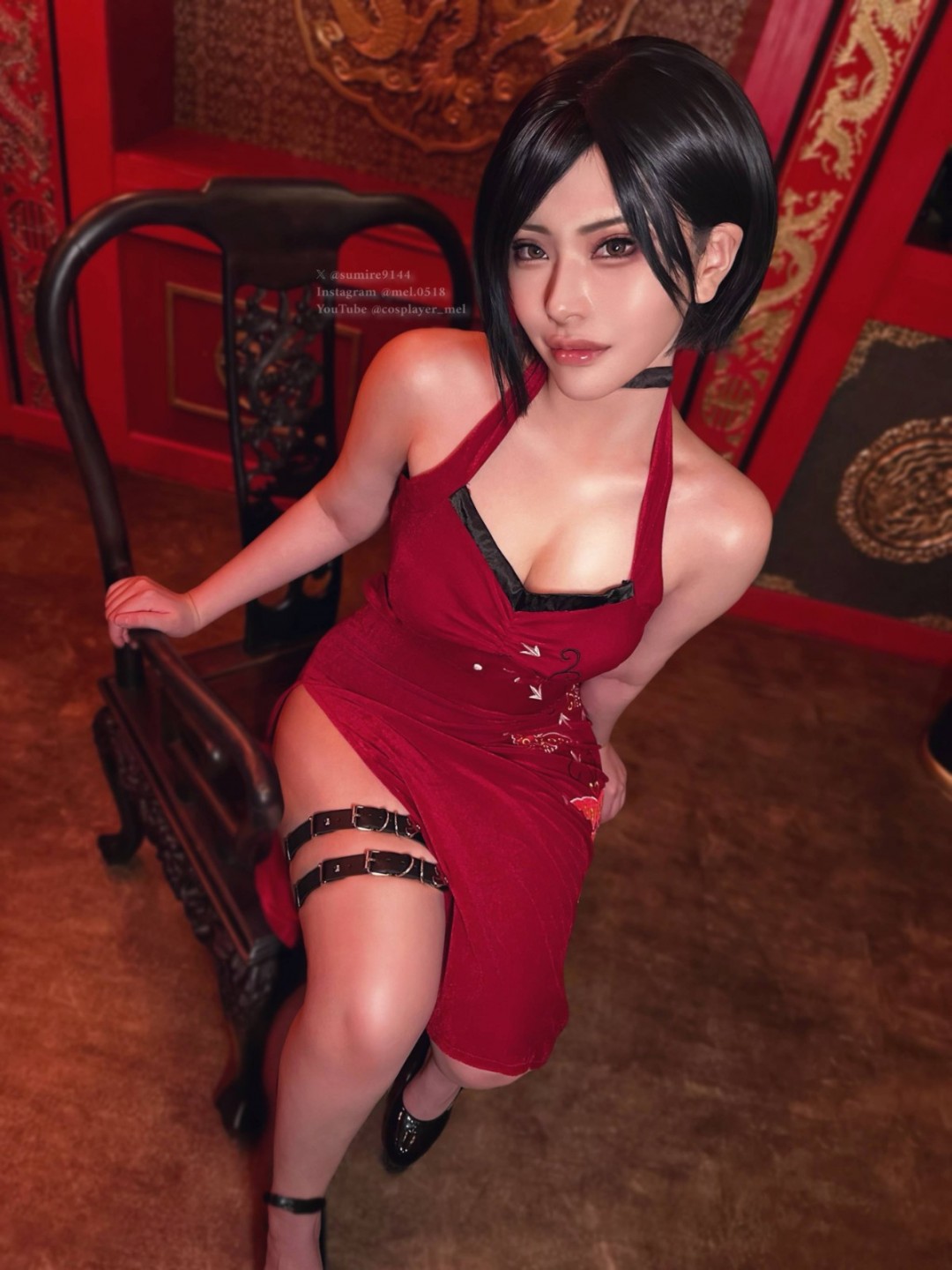 《生化危机4》艾达王COS美图 身材太好让人想狂啃