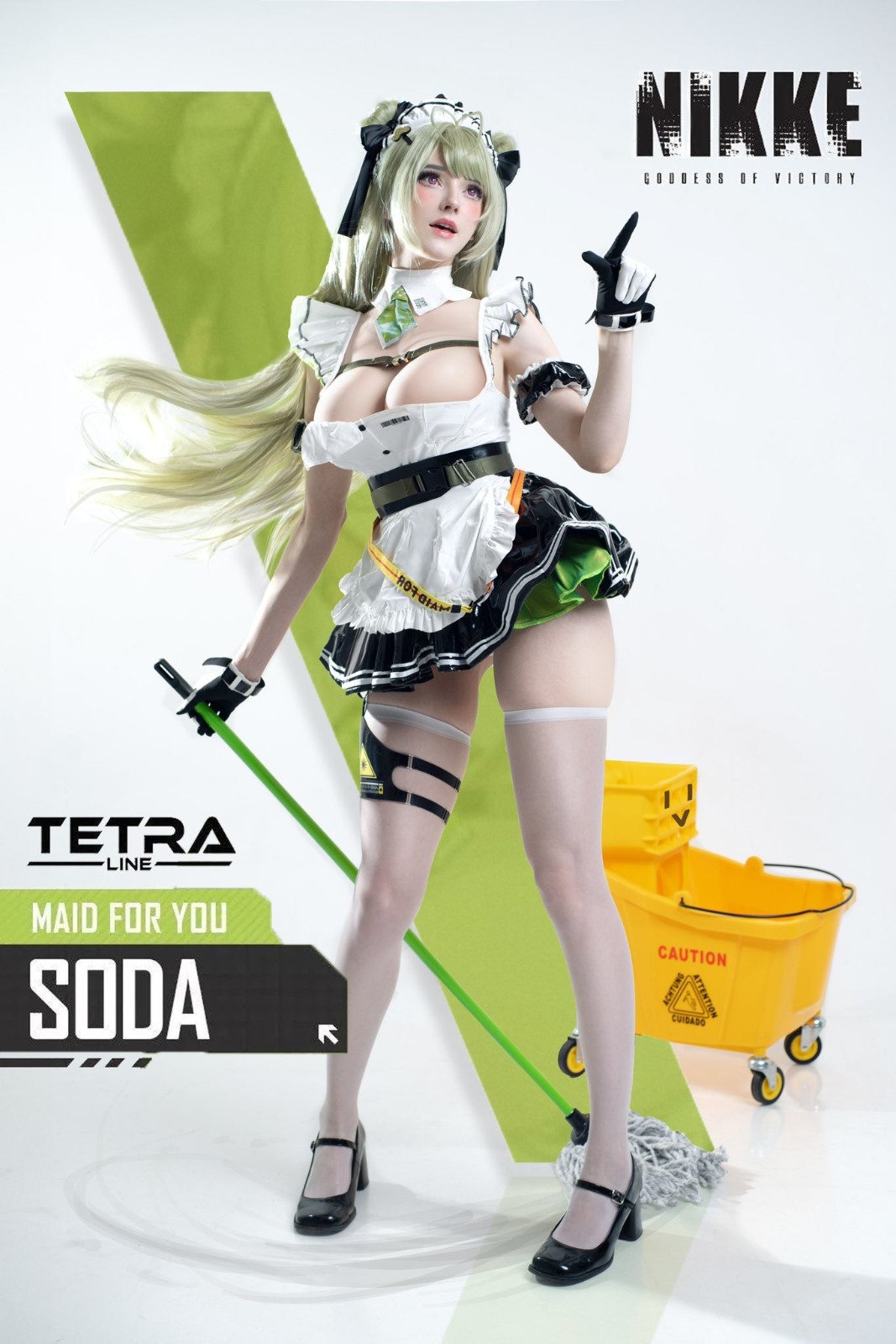 拉脱维亚美女Cos《妮姬》图赏 性感热辣超还原！
