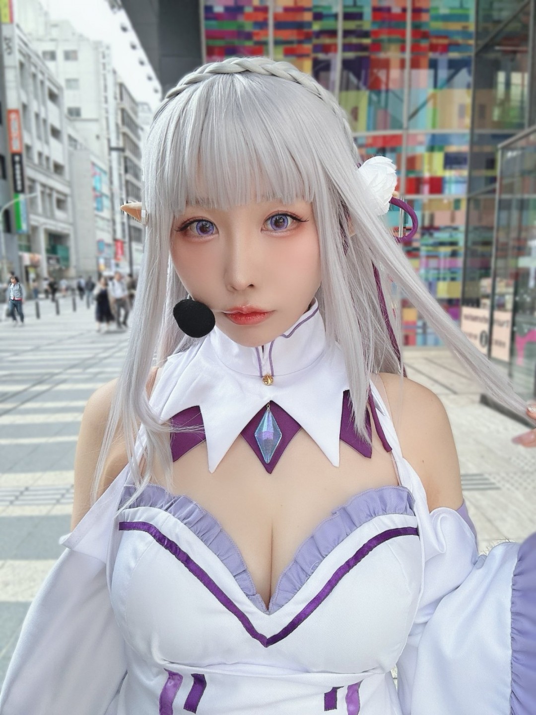 日本美女しらほしなつみ福利图 超胸猛让人难抵挡