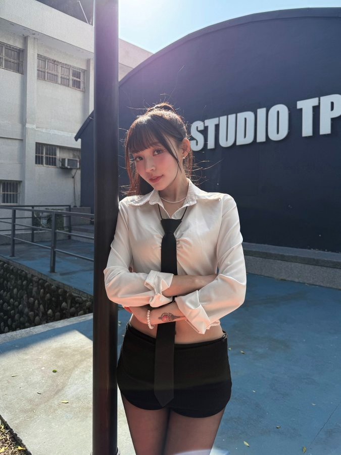 中國臺灣啦啦隊女神林襄福利圖 甜美又活潑！