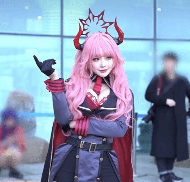 BW韓援Coser最新Cos美圖 身材好讓人目不轉(zhuǎn)睛