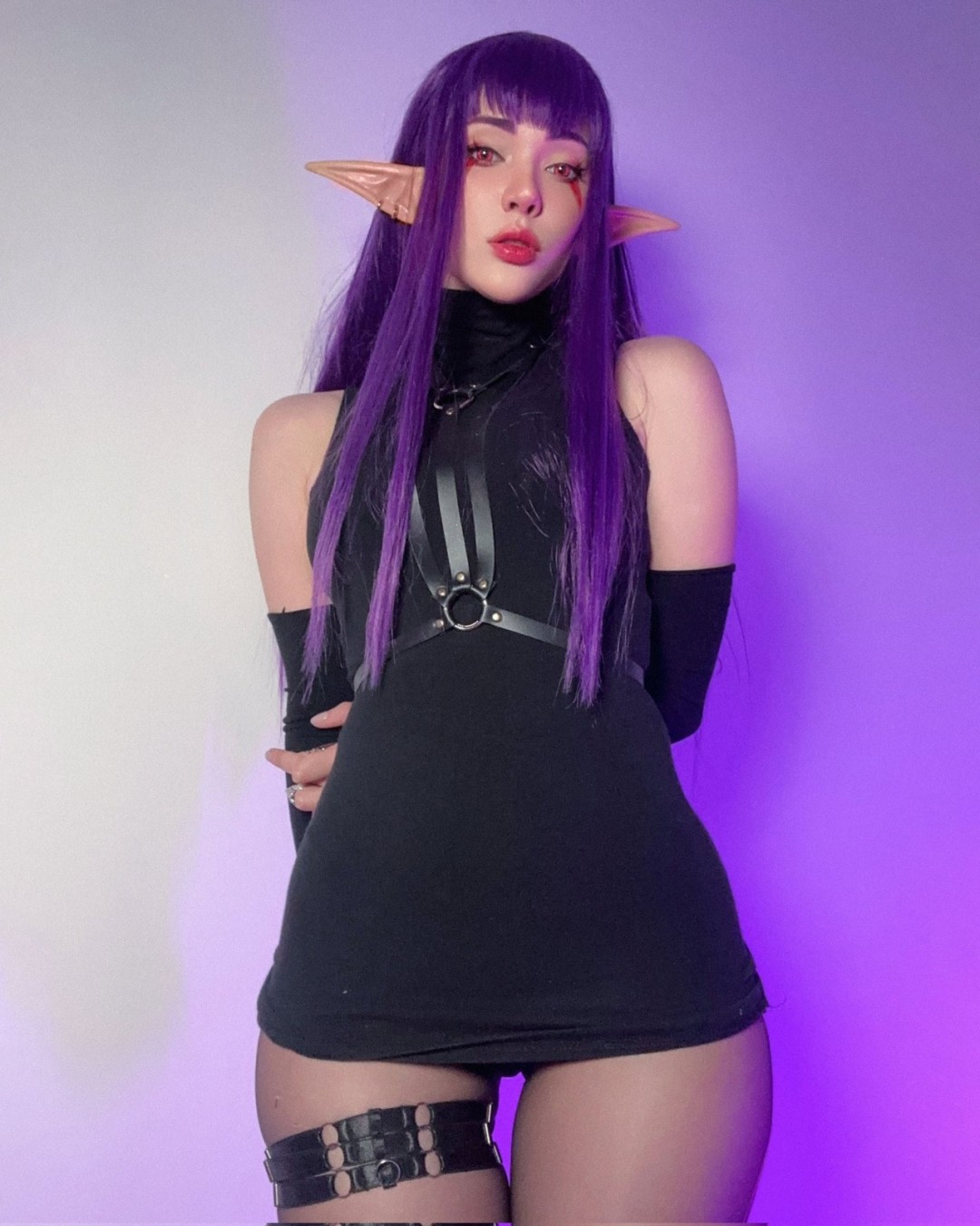 《漫威爭鋒》靈蝶超美COS 完美曲線讓人一覽無遺