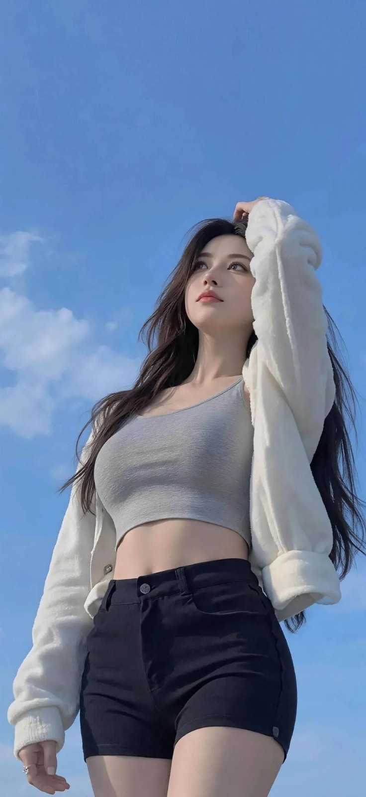 周一內(nèi)涵囧圖云飛系列 男人看美女是先天的反應?