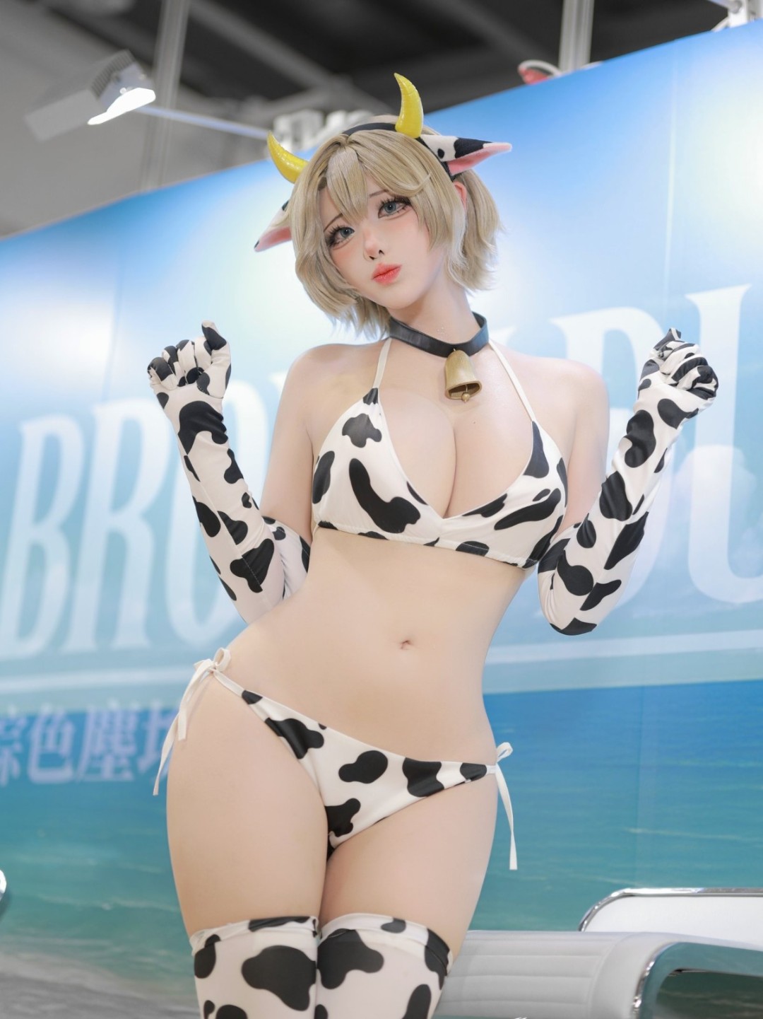 韩援Yasal最新Cos美图欣赏 恶魔黑寡妇护士全都有