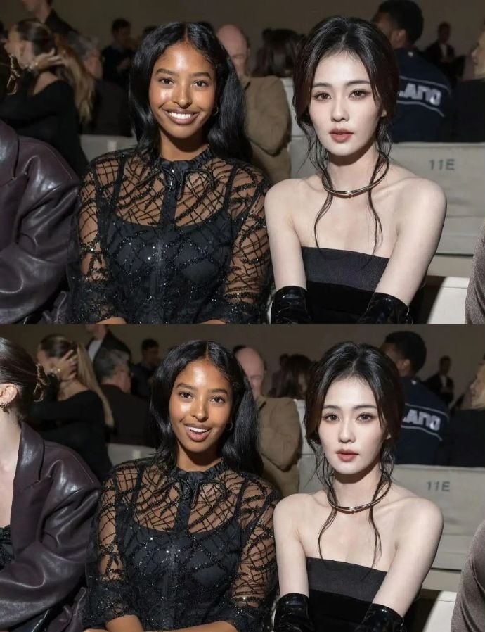白鹿与科比大女儿同框看秀 白露穿抹胸裙反差感拉满 - 芯动传媒 - 秀人网-微密-weme-觅圈-Cosplay-模特写真 --芯动传媒 - 秀人网-微密-weme-觅圈-Cosplay-模特写真