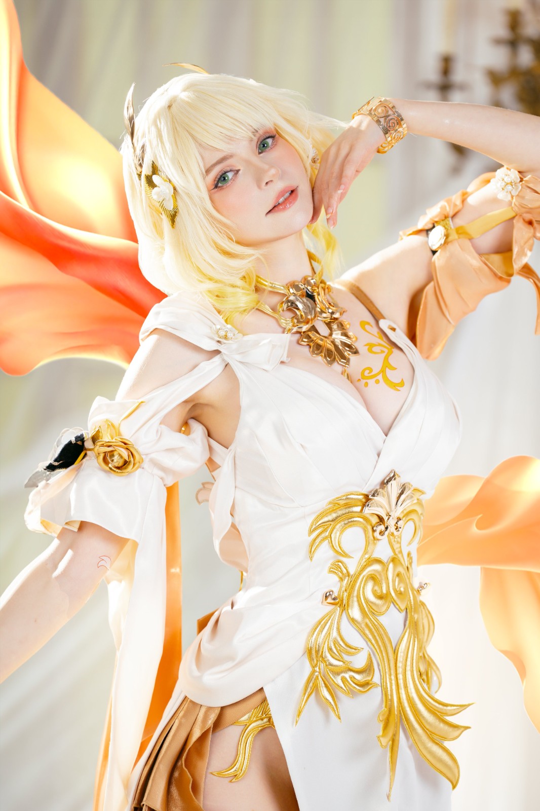 《生化4》阿什莉体模新Cos美图 又白又嫩很性感