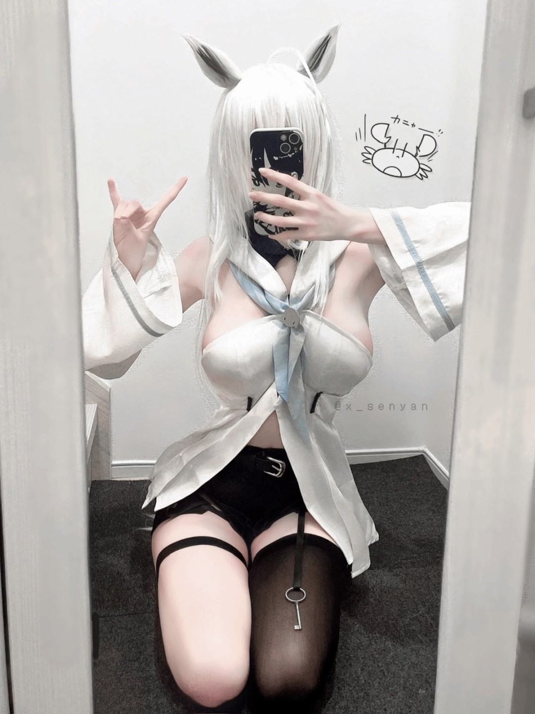 �ձ�С���senyan Cos��ͼ ϸ֦��˶������