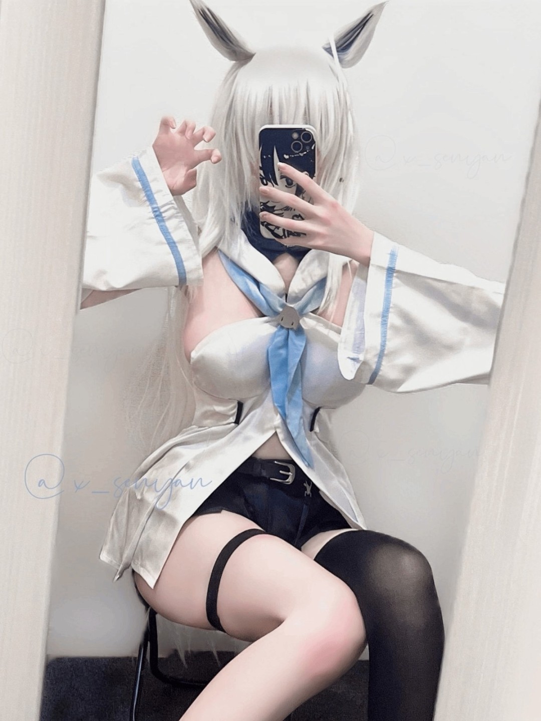 �ձ�С���senyan Cos��ͼ ϸ֦��˶������