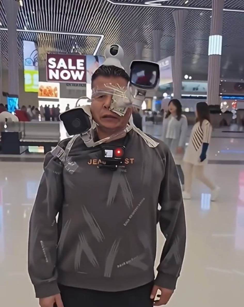 周一內(nèi)涵囧圖云飛系列 這就是傳說(shuō)中的鏡頭感吧！