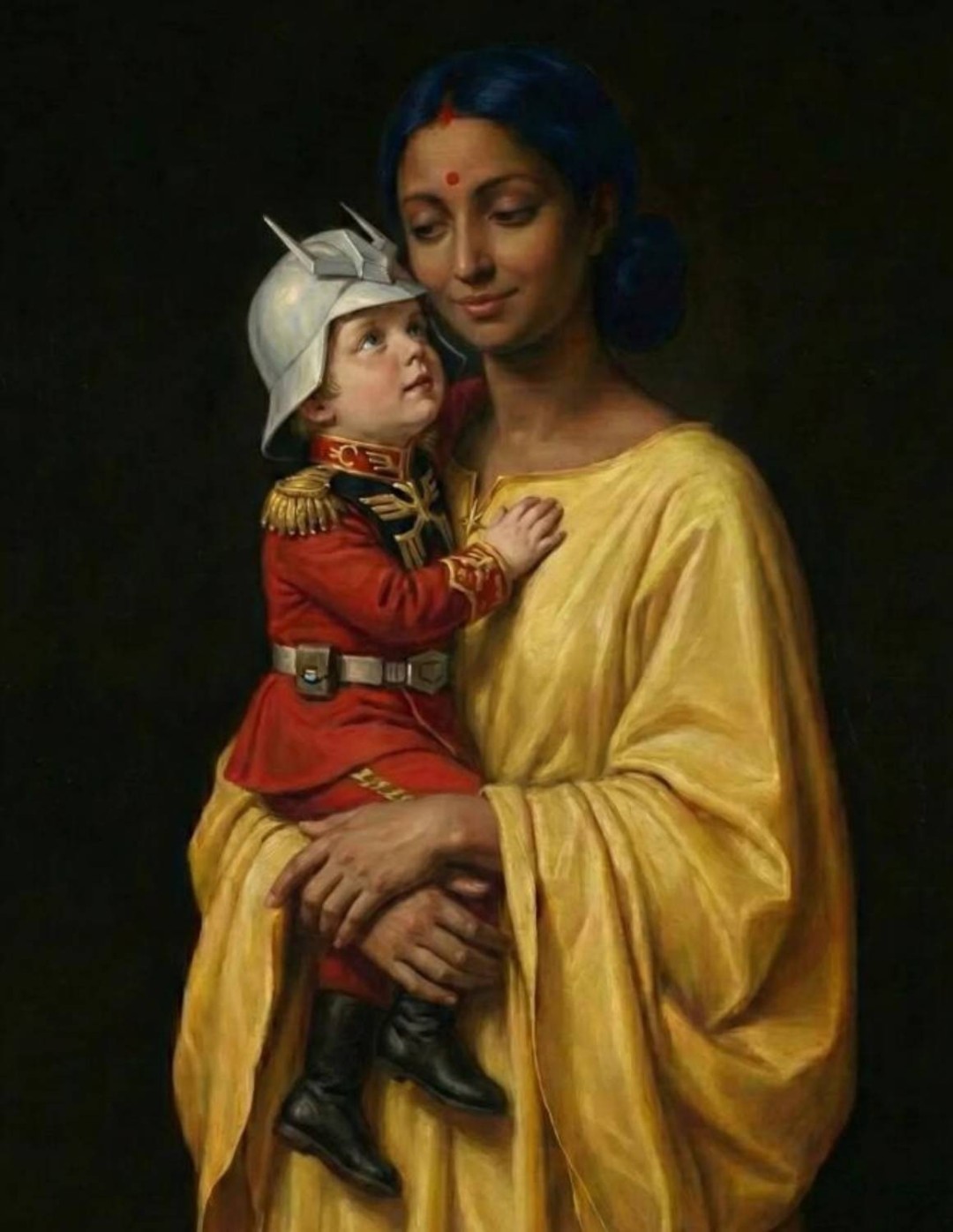 周一内涵囧图云飞系列 美女的腰怎么能这么细？