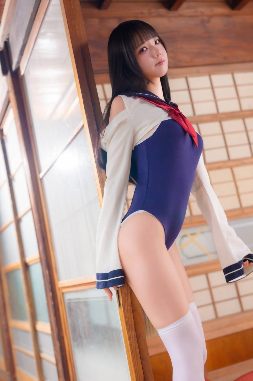 �ձ���ŮCoser��ͼ���� ϲ������ˮӾװ����Ů��