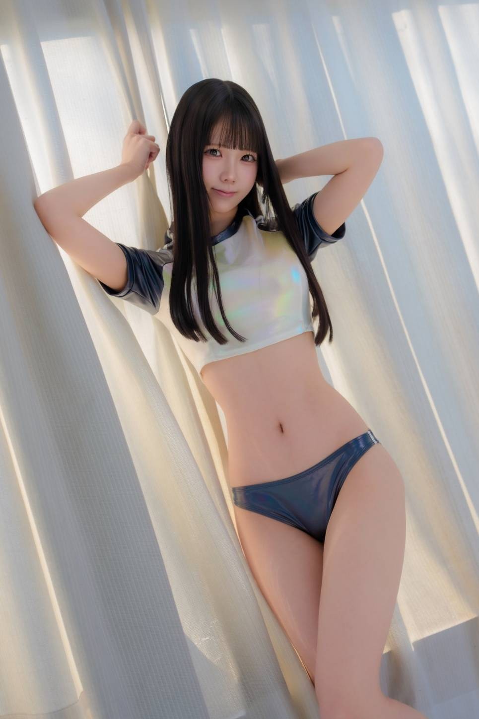 �ձ���ŮCoser��ͼ���� ϲ������ˮӾװ����Ů��