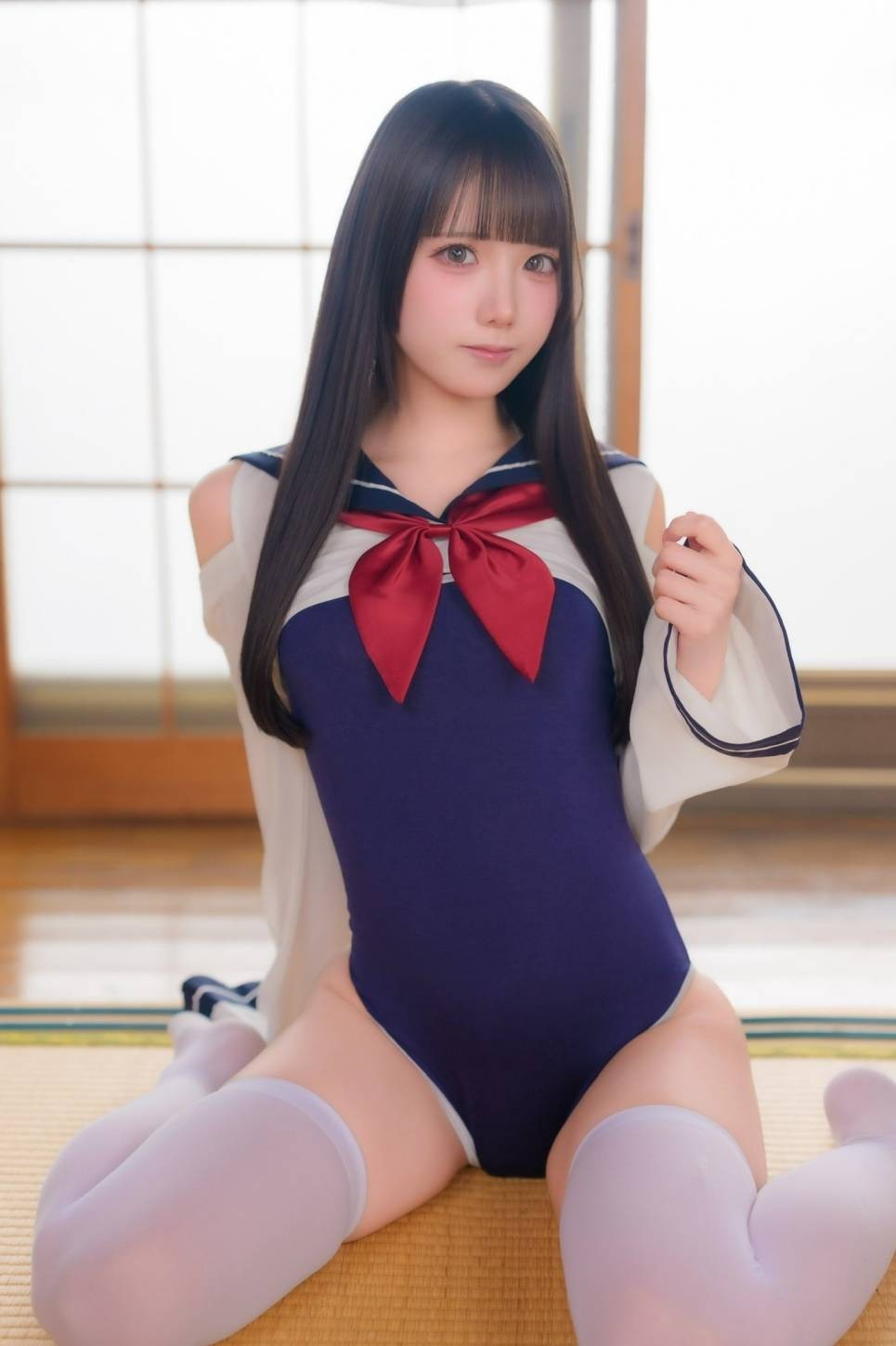 �ձ���ŮCoser��ͼ���� ϲ������ˮӾװ����Ů��