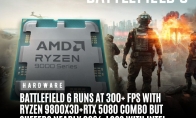 "Battlefield 6" PC version is very optimized, 9800X3D can run more than 300 frames