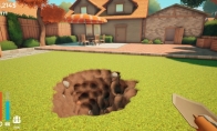 Dig and dig in the small backyard!The burrow and treasure hunting game "Digging the ground and seeking wealth"