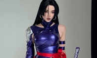 《漫威争锋》灵蝶超美COS 完美曲线让人一览无遗